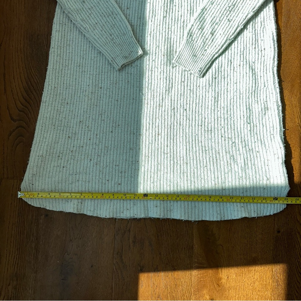 Madewell Speckled Ribbed Sweater Dress | Small - Picture 7 of 12